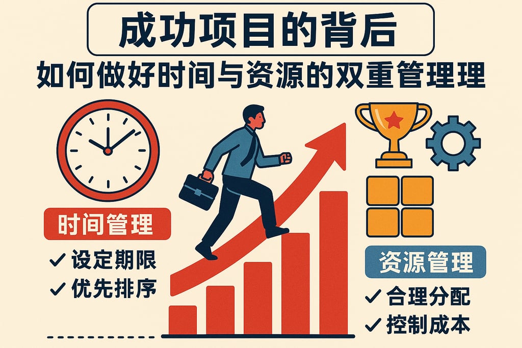 成功项目的背后，如何做好时间与资源的双重管理