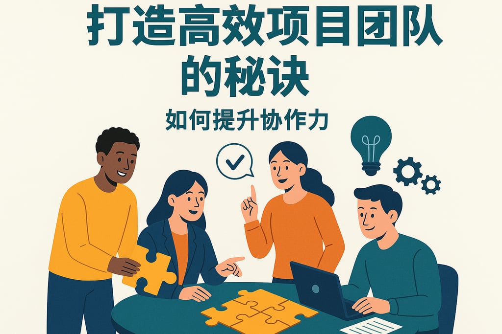 打造高效项目团队的秘诀，如何提升协作力