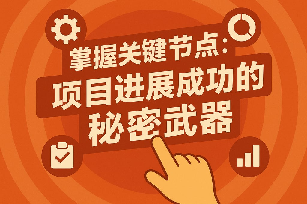 掌握关键节点：项目进展成功的秘密武器