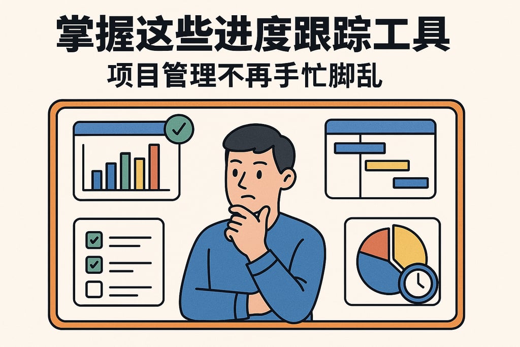 掌握这些进度跟踪工具，项目管理不再手忙脚乱