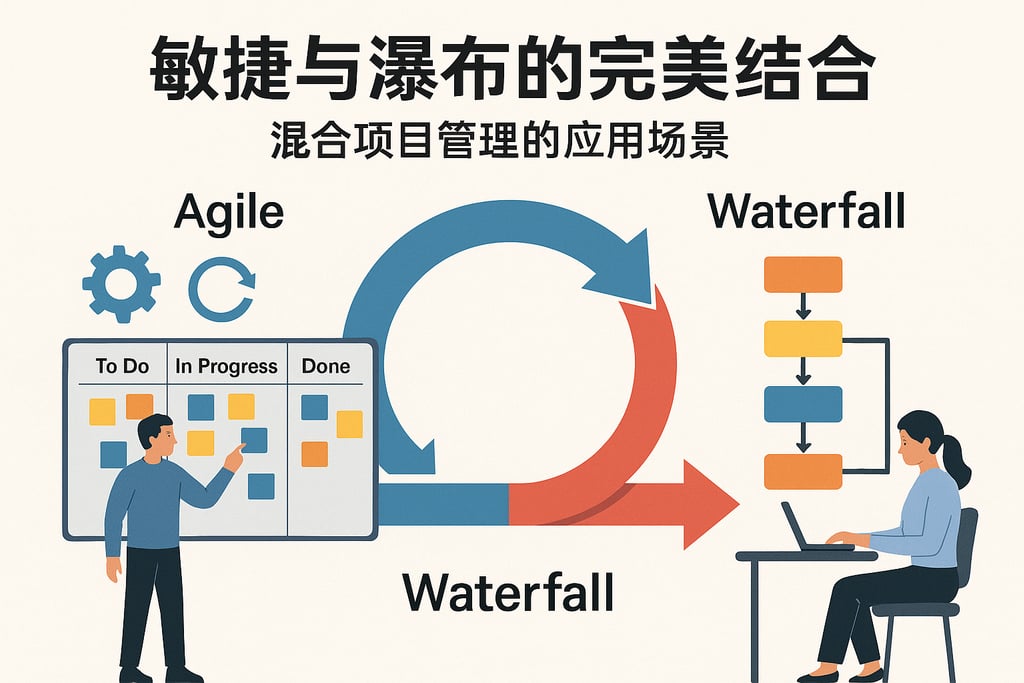 敏捷与瀑布的完美结合，混合项目管理的应用场景