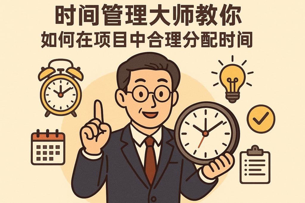 时间管理大师教你，如何在项目中合理分配时间