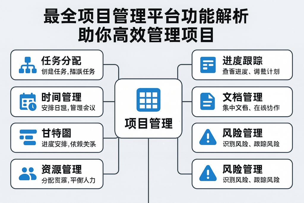 最全项目管理平台功能解析，助你高效管理项目