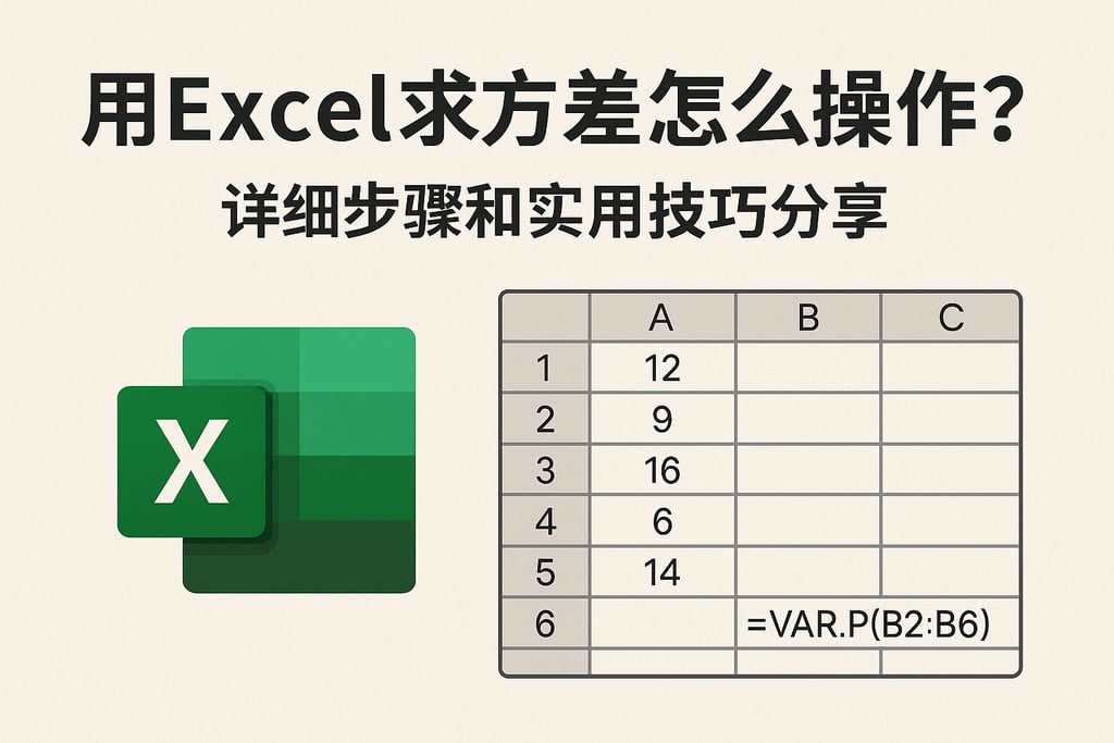 用Excel求方差怎么操作？详细步骤和实用技巧分享