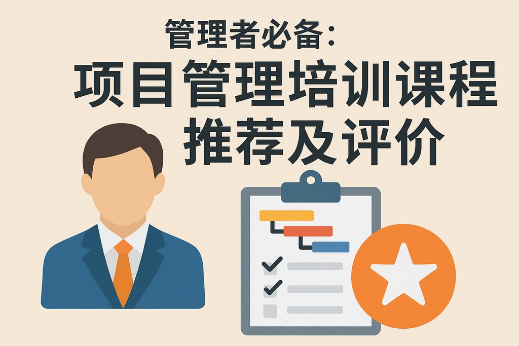 管理者必备：项目管理培训课程推荐及评价