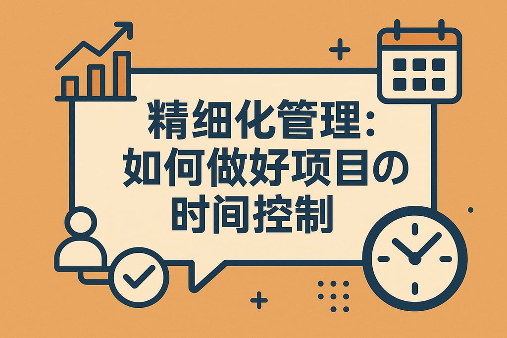 精细化管理：如何做好项目的时间控制