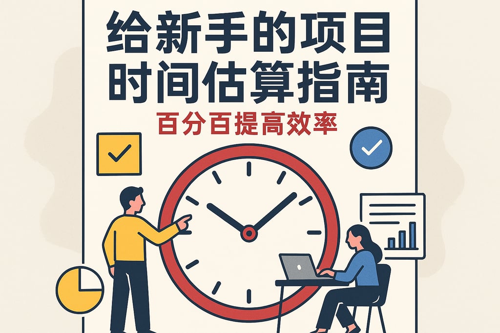给新手的项目时间估算指南，百分百提高效率