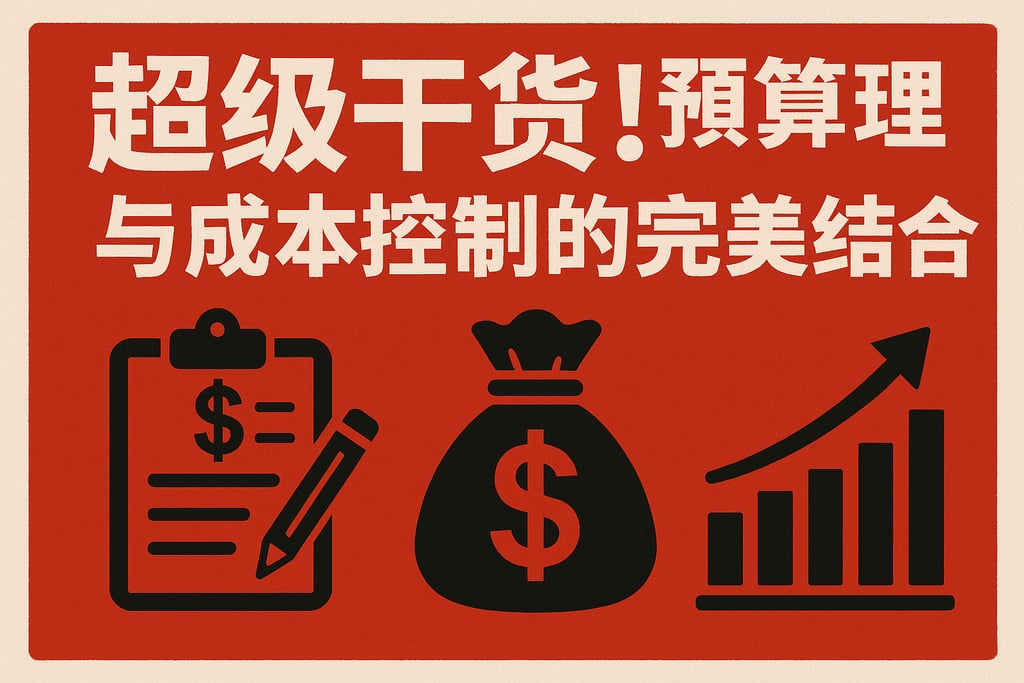 超级干货！预算管理与成本控制的完美结合
