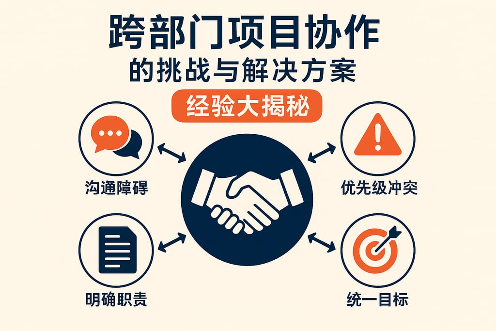 跨部门项目协作的挑战与解决方案，经验大揭秘