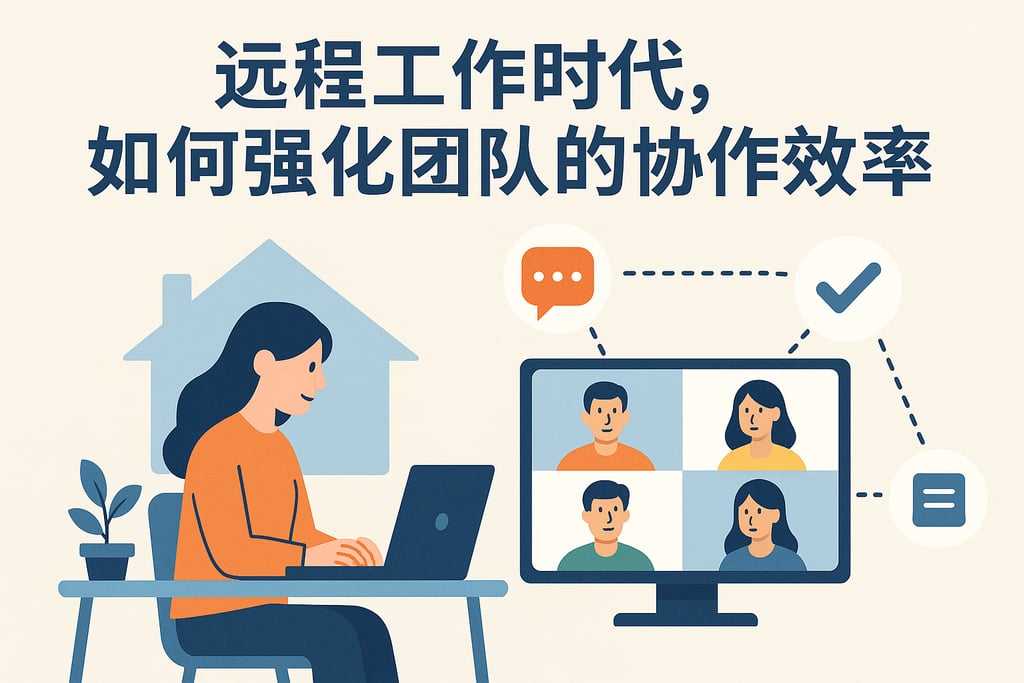 远程工作时代，如何强化团队的协作效率