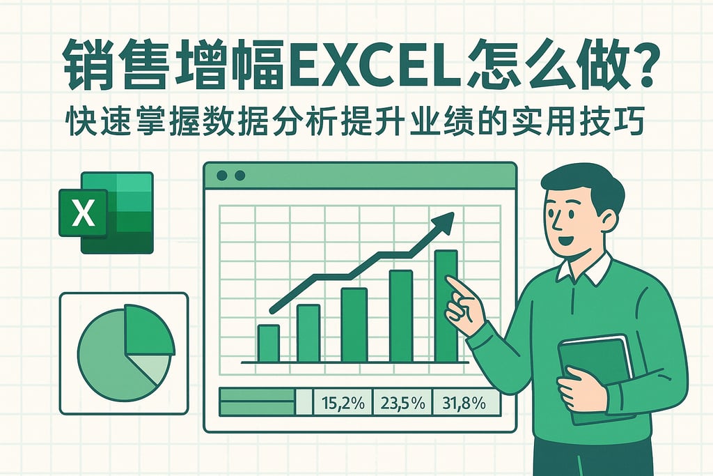 销售增幅EXCEL怎么做？快速掌握数据分析提升业绩的实用技巧