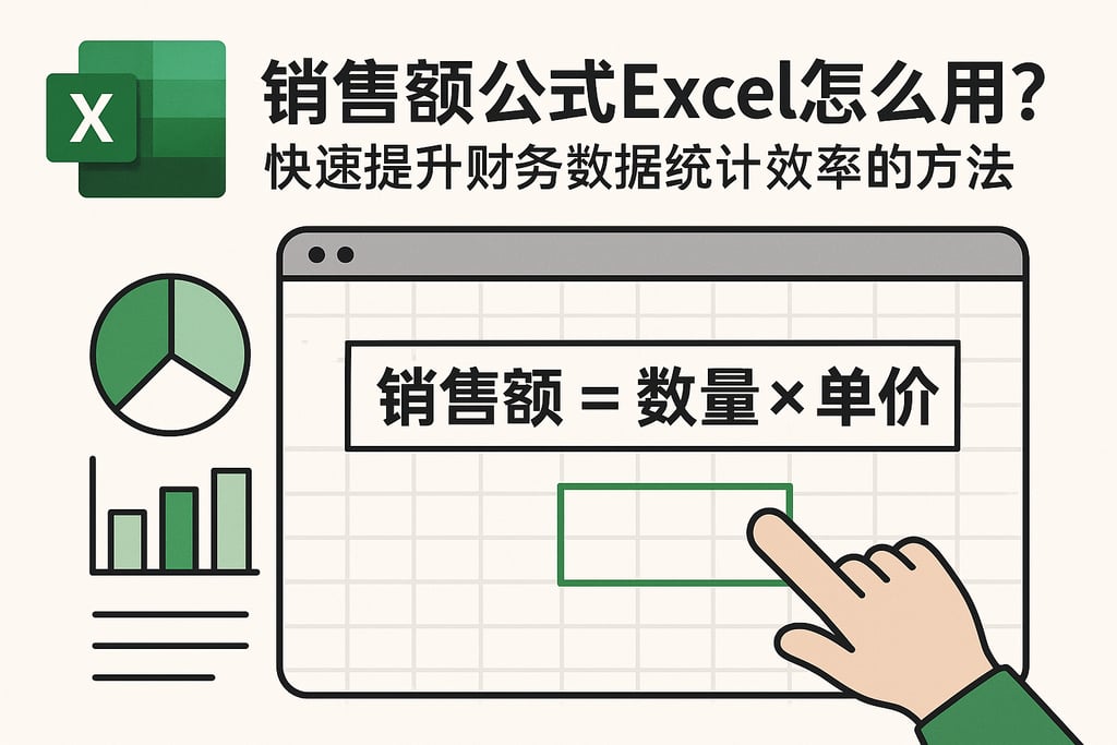 销售额公式Excel怎么用？快速提升财务数据统计效率的方法