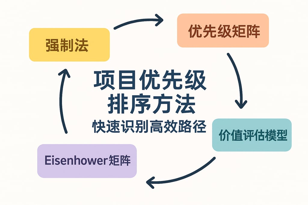项目优先级排序方法，快速识别高效路径