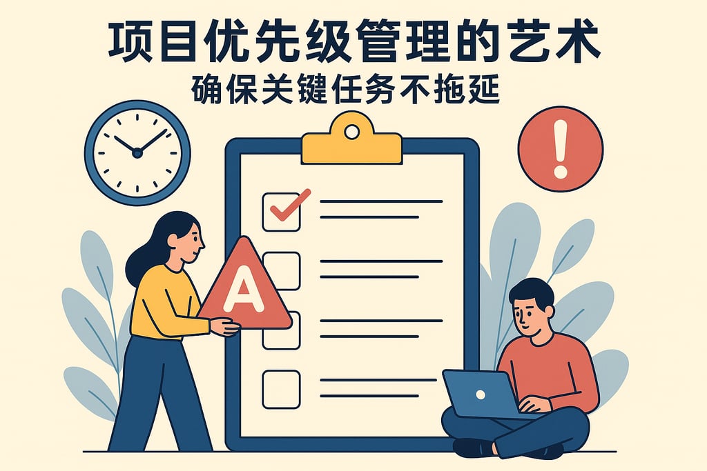 项目优先级管理的艺术，确保关键任务不拖延