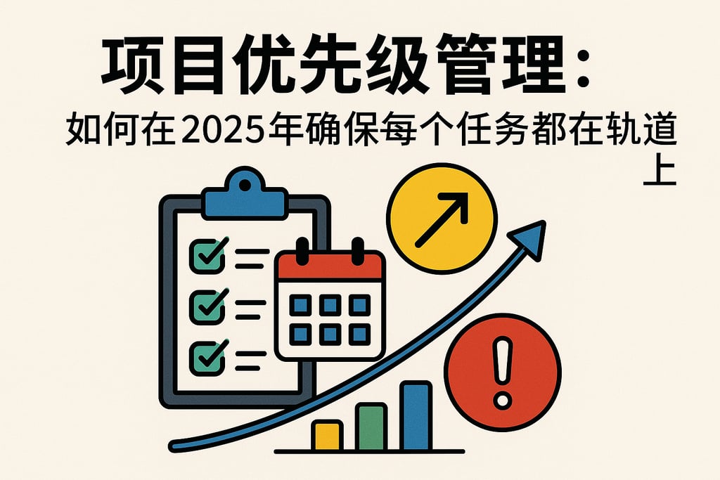 项目优先级管理：如何在2025年确保每个任务都在轨道上