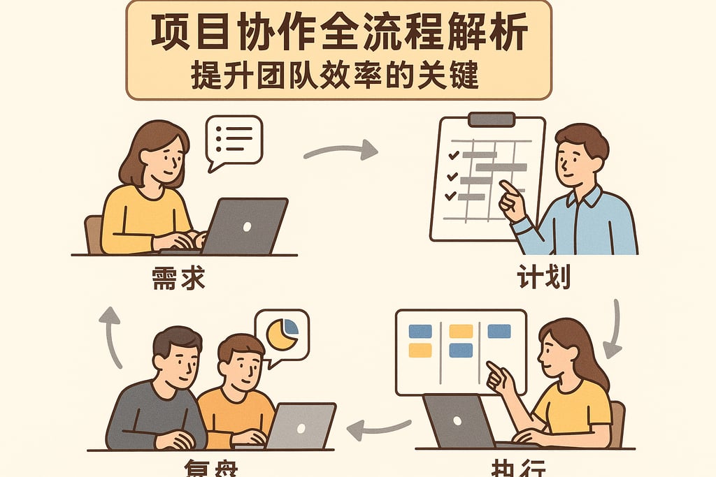 项目协作全流程解析，提升团队效率的关键