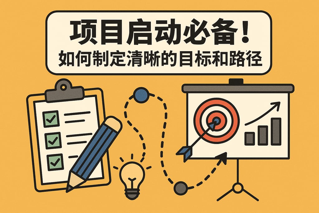 项目启动必备！如何制定清晰的目标和路径