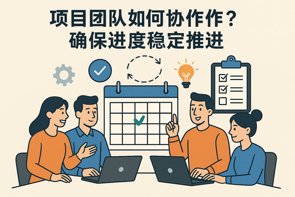 项目团队如何协作？确保进度稳定推进