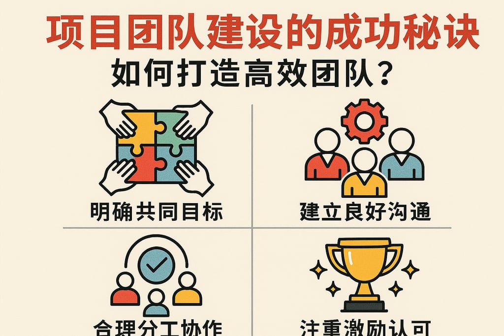 项目团队建设的成功秘诀，如何打造高效团队？