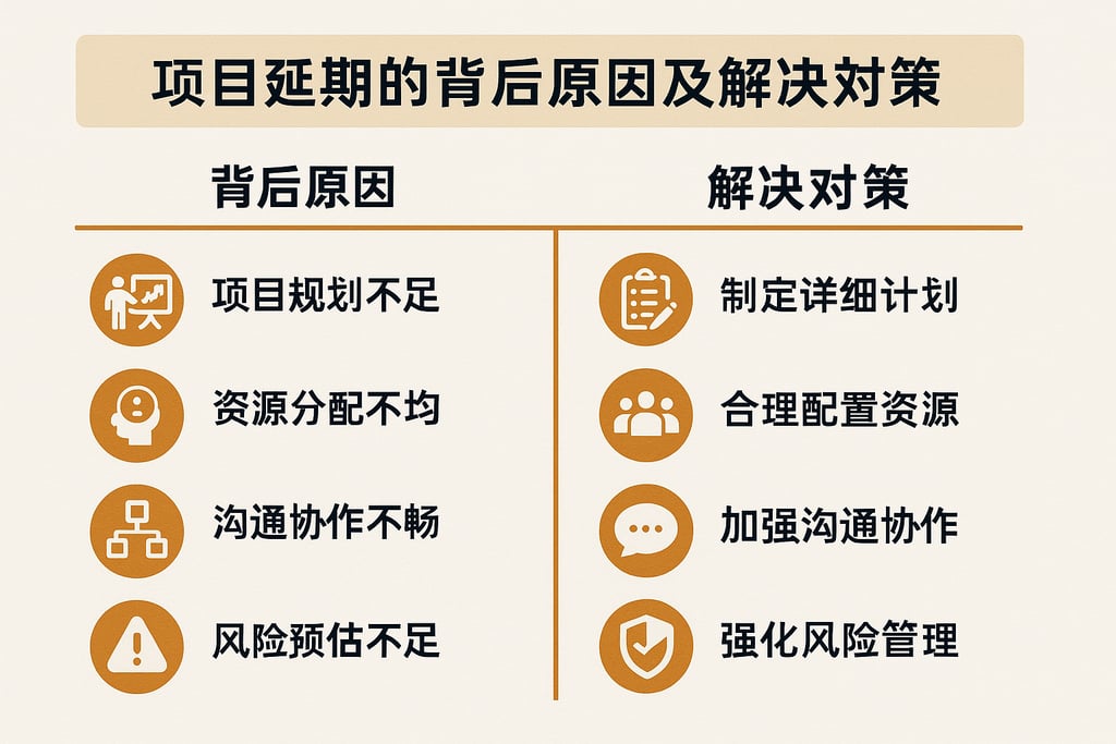 项目延期的背后原因及解决对策