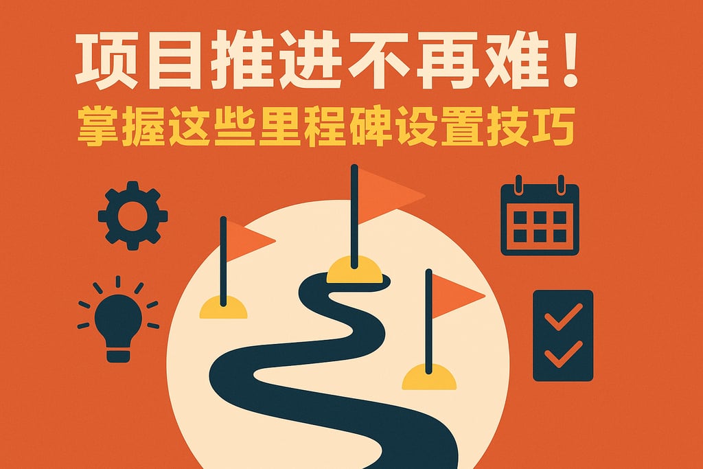 项目推进不再难！掌握这些里程碑设置技巧