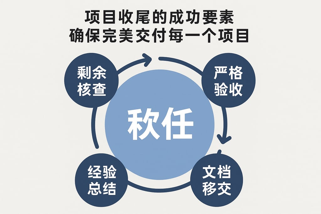 项目收尾的成功要素，确保完美交付每一个项目