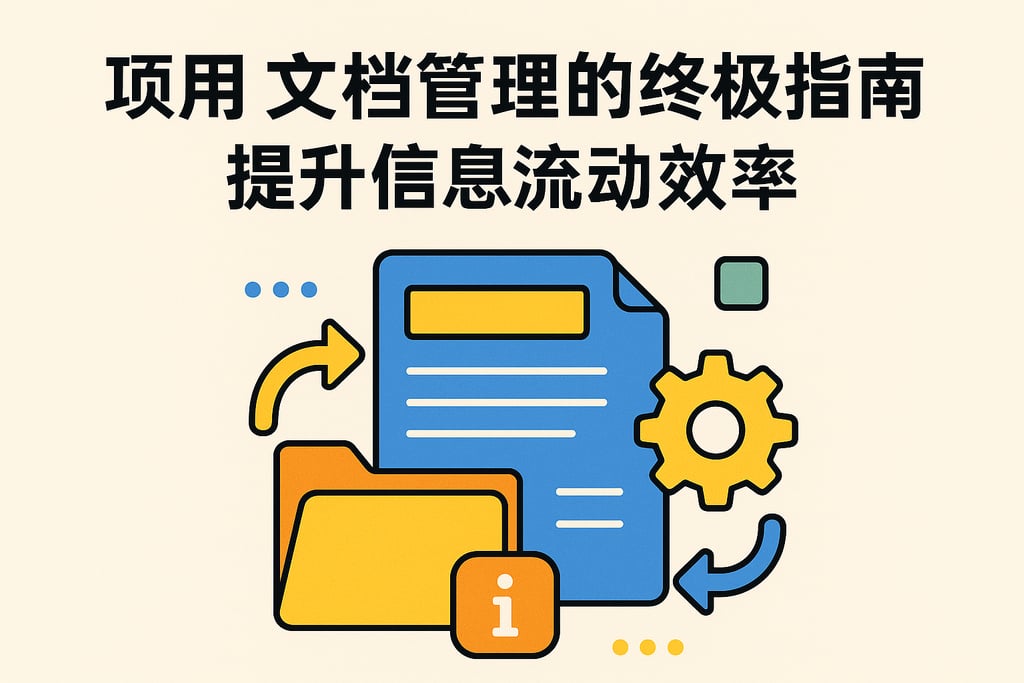 项目文档管理的终极指南，提升信息流动效率