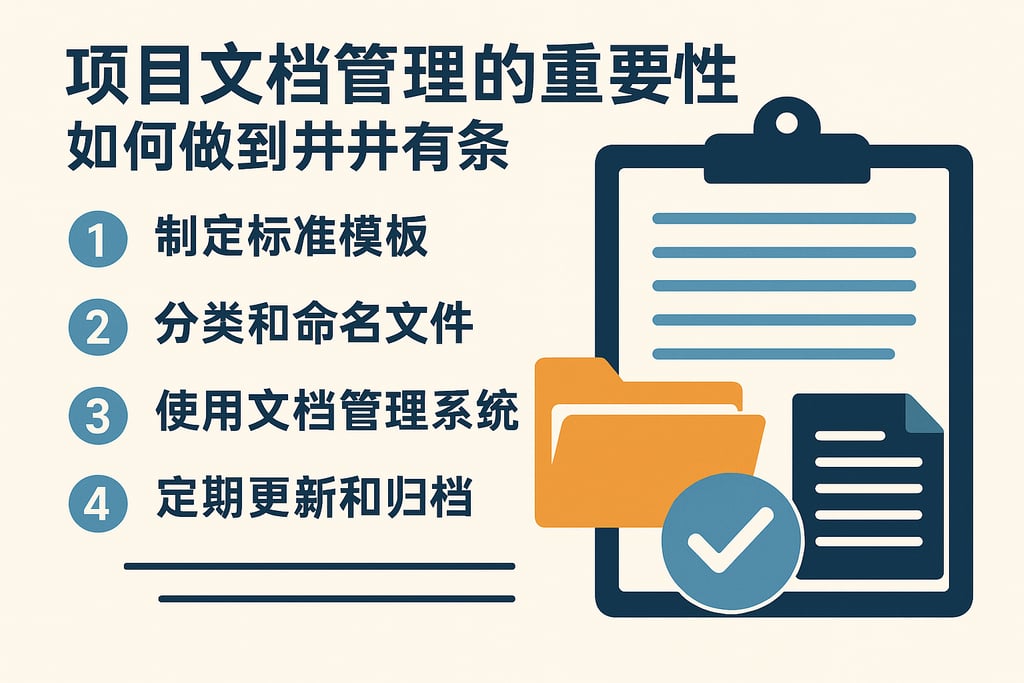 项目文档管理的重要性，如何做到井井有条