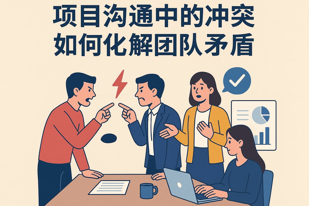 项目沟通中的冲突管理，如何化解团队矛盾