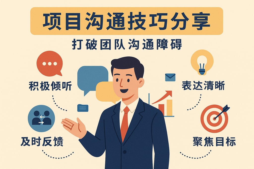 项目沟通技巧分享，打破团队沟通障碍