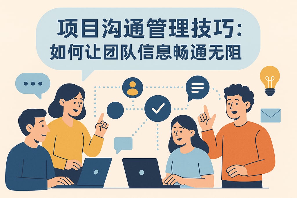 项目沟通管理技巧：如何让团队信息畅通无阻