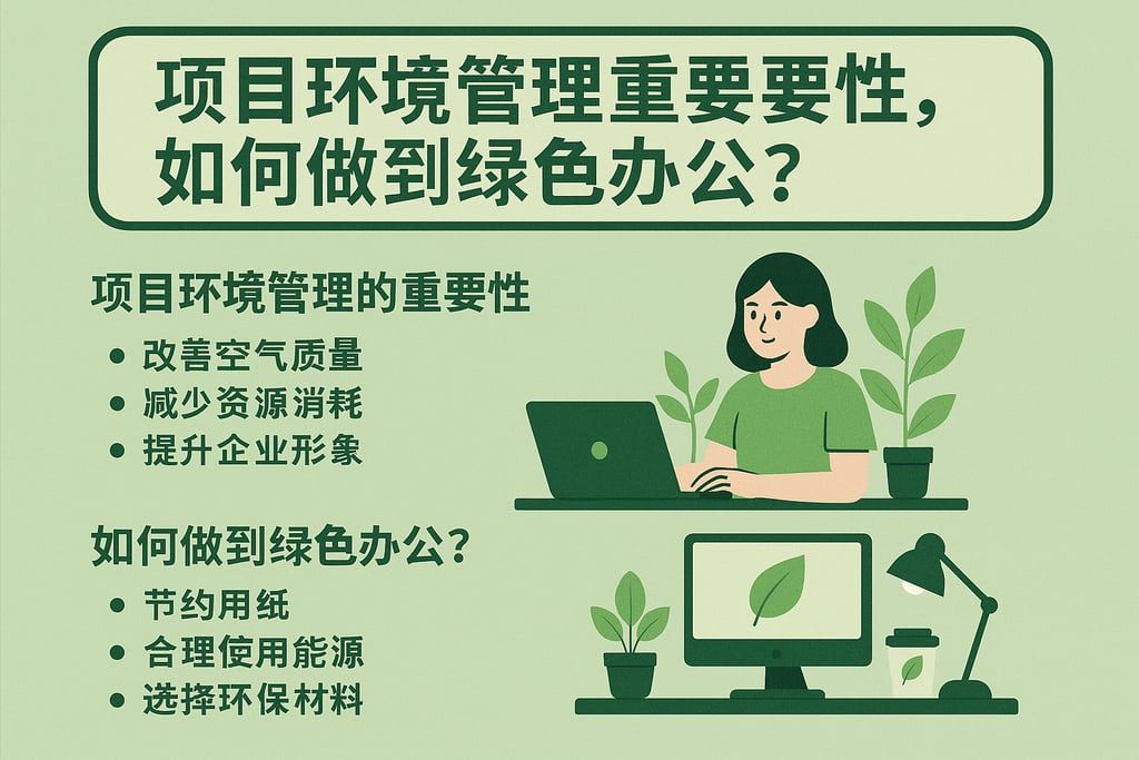 项目环境管理的重要性，如何做到绿色办公？