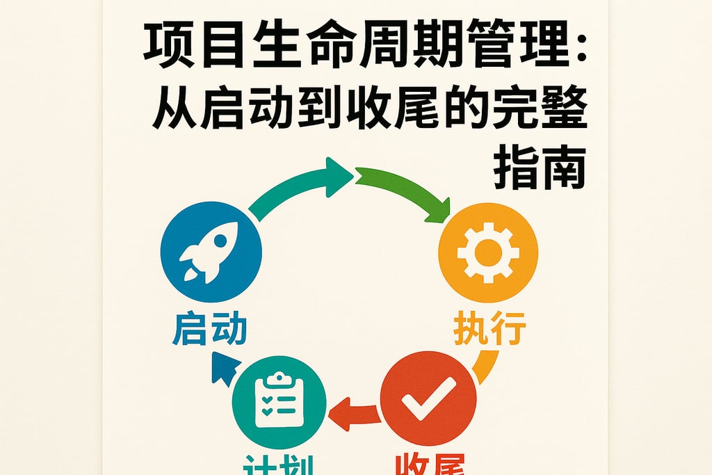 项目生命周期管理：从启动到收尾的完整指南