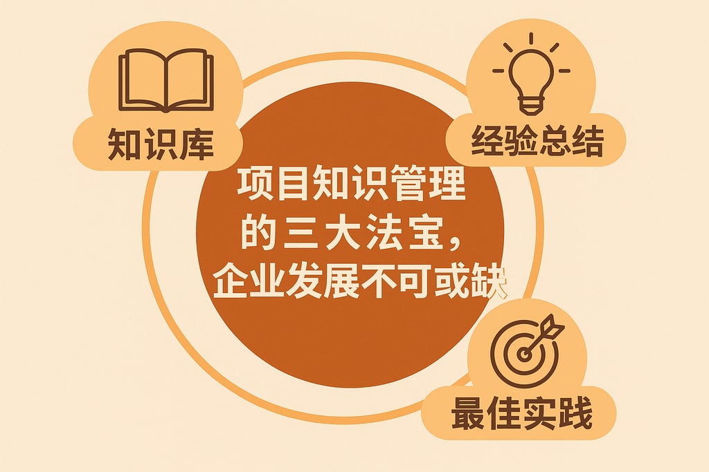 项目知识管理的三大法宝，企业发展不可或缺
