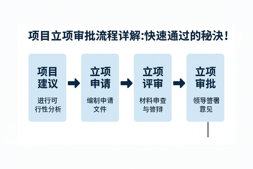 项目立项审批流程详解：快速通过的秘诀！
