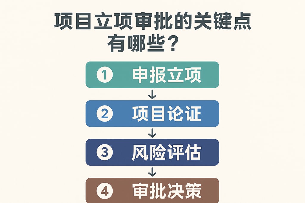 项目立项审批的关键节点有哪些？