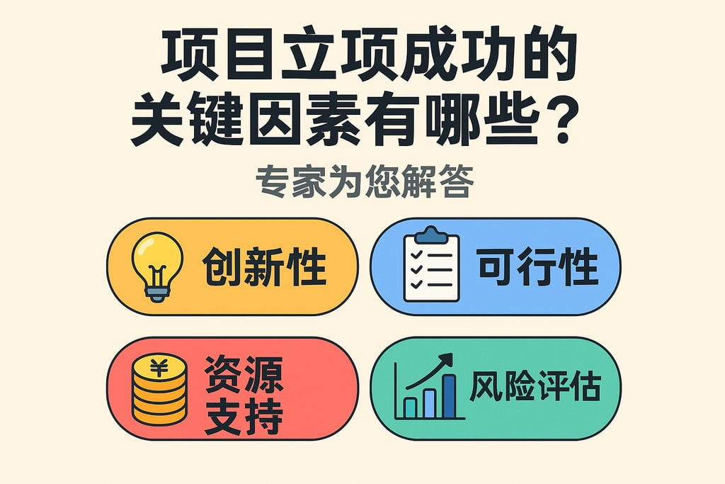 项目立项成功的关键因素有哪些？专家为您解答
