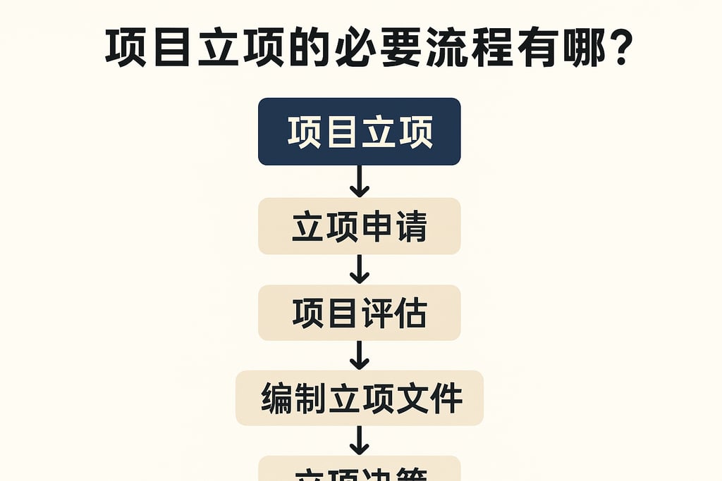 项目立项的必要流程有哪些？