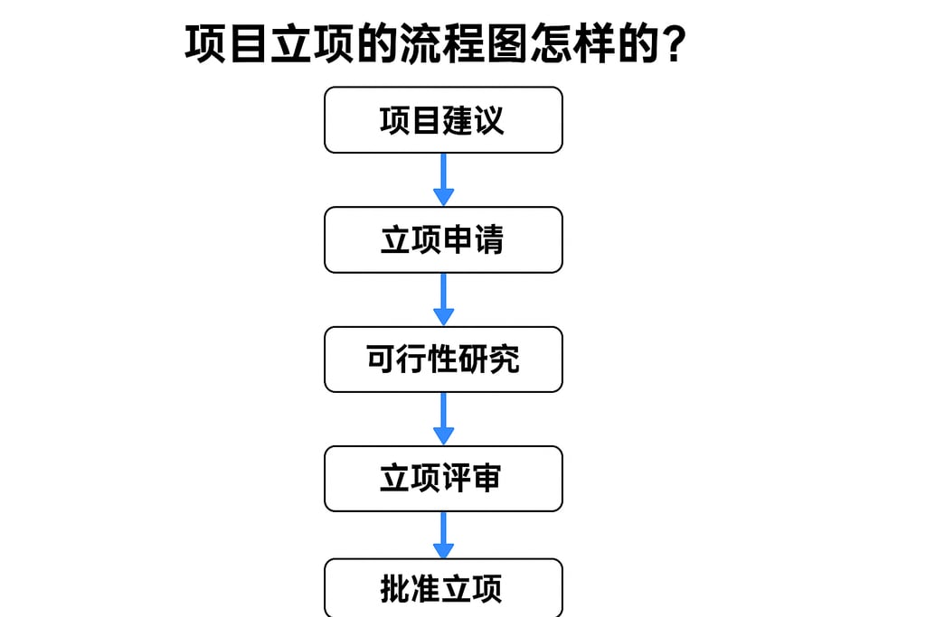 项目立项的流程图是怎样的？