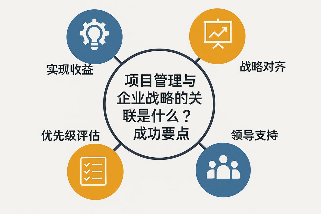 项目管理与企业战略的关联是什么？成功要点