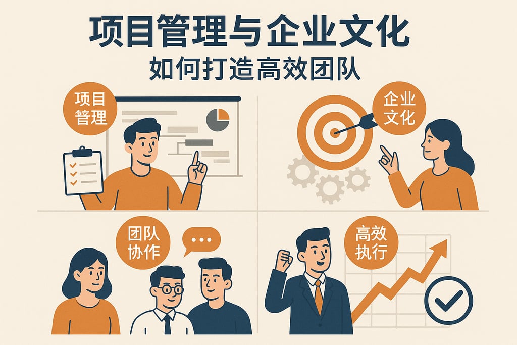 项目管理与企业文化，如何打造高效团队