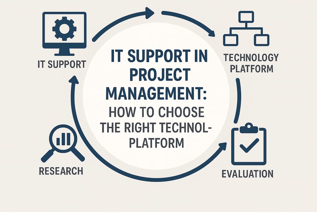 项目管理中的IT支持，如何选择合适的技术平台