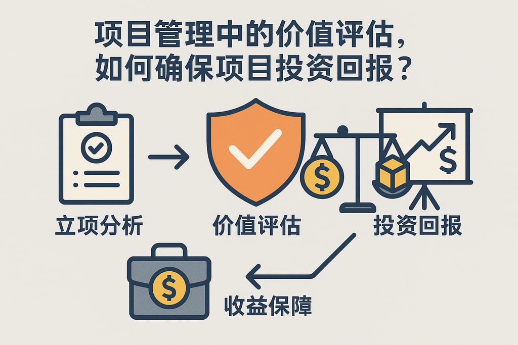 项目管理中的价值评估，如何确保项目投资回报？