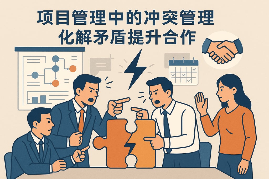 项目管理中的冲突管理，化解矛盾提升合作