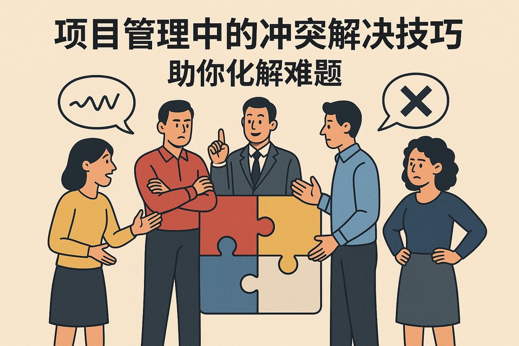 项目管理中的冲突解决技巧，助你化解难题