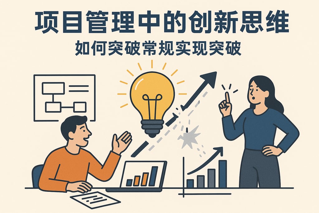 项目管理中的创新思维，如何突破常规实现突破