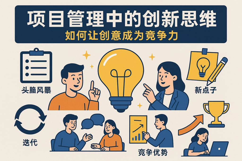 项目管理中的创新思维，如何让创意成为竞争力