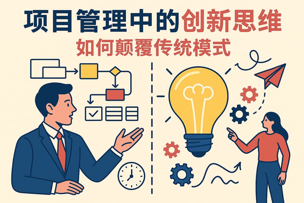 项目管理中的创新思维，如何颠覆传统模式