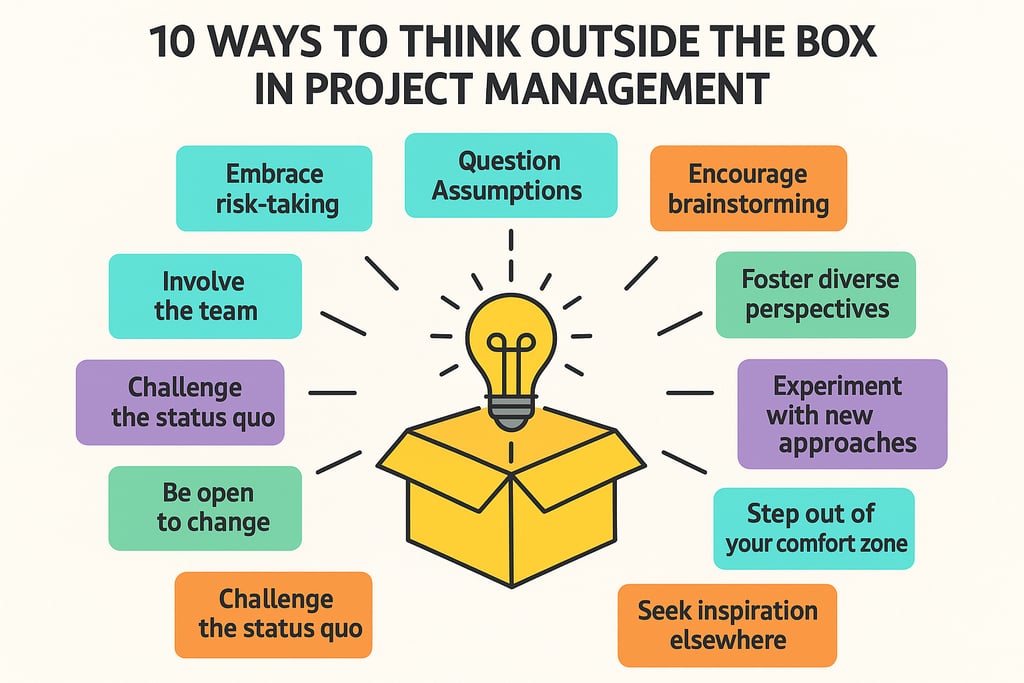 项目管理中的创新思维，打破常规的10个方法
