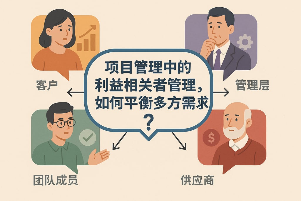 项目管理中的利益相关者管理，如何平衡多方需求？